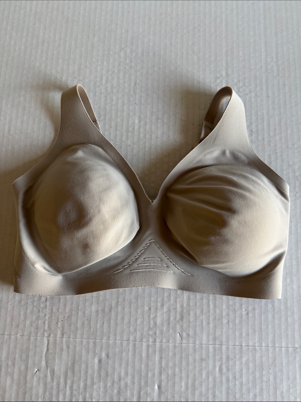 Knix Off White Wireless Bra